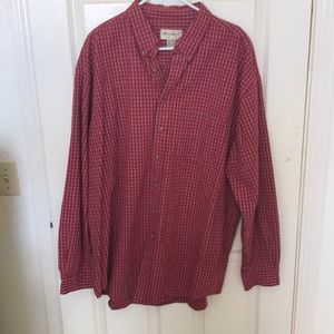 Eddie Bauer Long sleeve button down shirt.